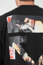 Off-White 'Paint Arrow' Print T-Shirt - Afbeelding 8