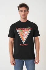 Casablanca 'Tennis Club Icon' Print T-Shirt