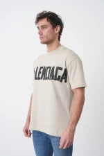 Balenciaga 'Tape Type' Print T-Shirt - Afbeelding 3