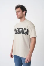 Balenciaga 'Tape Type' Print T-Shirt - Afbeelding 3