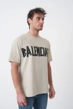 Balenciaga 'Tape Type' Print T-Shirt - Afbeelding 4
