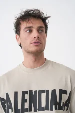 Balenciaga 'Tape Type' Print T-Shirt - Afbeelding 5
