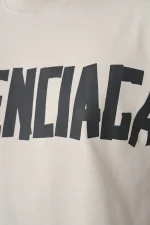 Balenciaga 'Tape Type' Print T-Shirt - Afbeelding 7