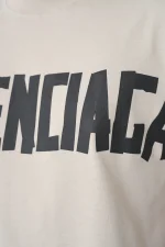 Balenciaga 'Tape Type' Print T-Shirt - Afbeelding 7
