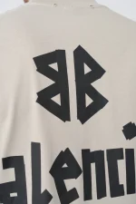 Balenciaga 'Tape Type' Print T-Shirt - Afbeelding 9