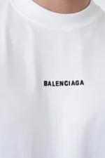 Balenciaga 'Logo Embroidered' T-Shirt - Afbeelding 5
