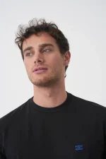 Celine 'Triomphe Logo' Embroidered T-Shirt - Afbeelding 4