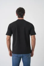 Celine 'Triomphe Logo' Embroidered T-Shirt - Afbeelding 7