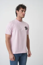 Hermès 'Leather Detail' Patch T-Shirt - Afbeelding 3