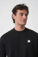 Amiri 'MA Core' Logo Embroidered T-Shirt - Afbeelding 4