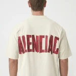 Balenciaga 'Security Tape Destroyed' Print T-Shirt