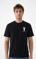 Casablanca 'La Colonne' Print T-Shirt - Afbeelding 2