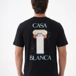 Casablanca 'La Colonne' Print T-Shirt