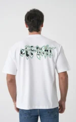 Off-White '90s Liquid' Print T-Shirt