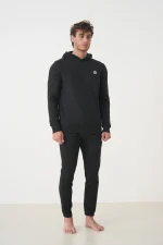 Moncler Logo Patch Classic Hoodie - Afbeelding 12