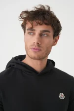 Moncler Logo Patch Classic Hoodie - Afbeelding 4