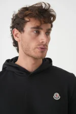 Moncler Logo Patch Classic Hoodie - Afbeelding 5