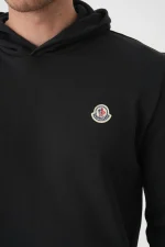 Moncler Logo Patch Classic Hoodie - Afbeelding 6
