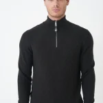 Louis Vuitton 'Damier Check' Half-Zip Trui