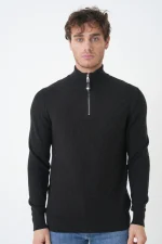 Louis Vuitton 'Damier Check' Half-Zip Trui