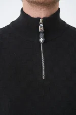 Louis Vuitton 'Damier Check' Half-Zip Trui - Afbeelding 5