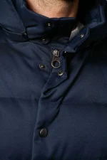 Loro Piana Clearwater Quilted Storm System Shell Hooded Donsjas - Afbeelding 18