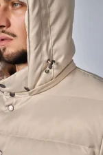 Loro Piana Clearwater Quilted Storm System Shell Hooded Donsjas - Afbeelding 14