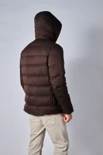 Loro Piana Clearwater Quilted Storm System Shell Hooded Donsjas - Afbeelding 8
