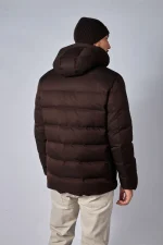 Loro Piana Clearwater Quilted Storm System Shell Hooded Donsjas - Afbeelding 10