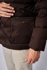 Loro Piana Clearwater Quilted Storm System Shell Hooded Donsjas - Afbeelding 12