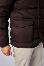 Loro Piana Clearwater Quilted Storm System Shell Hooded Donsjas - Afbeelding 13