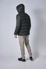 Loro Piana Clearwater Quilted Storm System Shell Hooded Donsjas - Afbeelding 42
