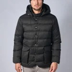 Loro Piana Clearwater Quilted Storm System Shell Hooded Donsjas