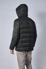 Loro Piana Clearwater Quilted Storm System Shell Hooded Donsjas - Afbeelding 14