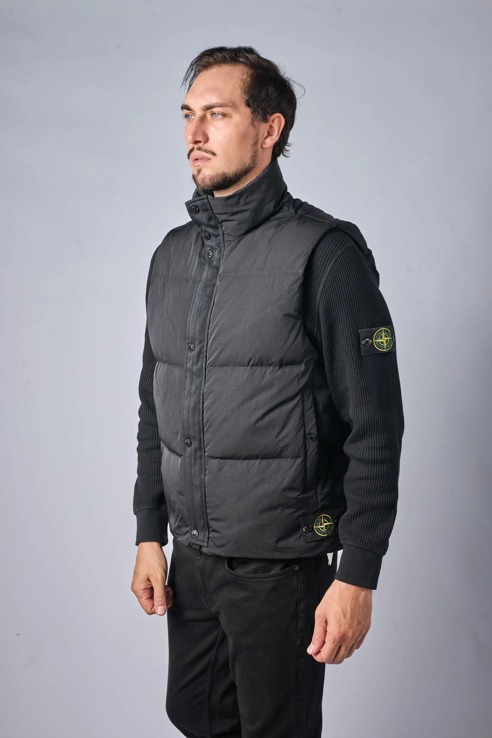 kurtki4411 Stone Island Bodywarmer — 100% Ganzendons - Afbeelding 1
