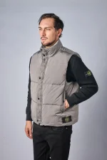 Stone Island Bodywarmer — 100% Ganzendons - Afbeelding 2
