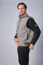 Stone Island Bodywarmer — 100% Ganzendons - Afbeelding 9
