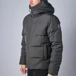 Canada Goose MacMillan Parka Zwart/Zwart Logo — 100% Ganzendons