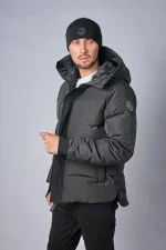 Canada Goose MacMillan Parka Zwart/Zwart Logo — 100% Ganzendons - Afbeelding 4