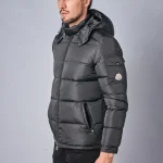 Moncler Maya Winterjas Mat — 100% Ganzendons