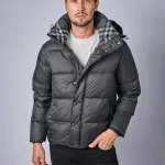 Burberry Halsby Puffer Donsjas — 100% Ganzendons