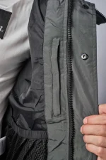 Canada Goose MacMillan Parka Grijs/Rood Logo — 100% Ganzendons - Afbeelding 12