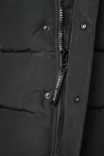 Canada Goose MacMillan Parka Zwart/Rood Logo — 100% Ganzendons - Afbeelding 9