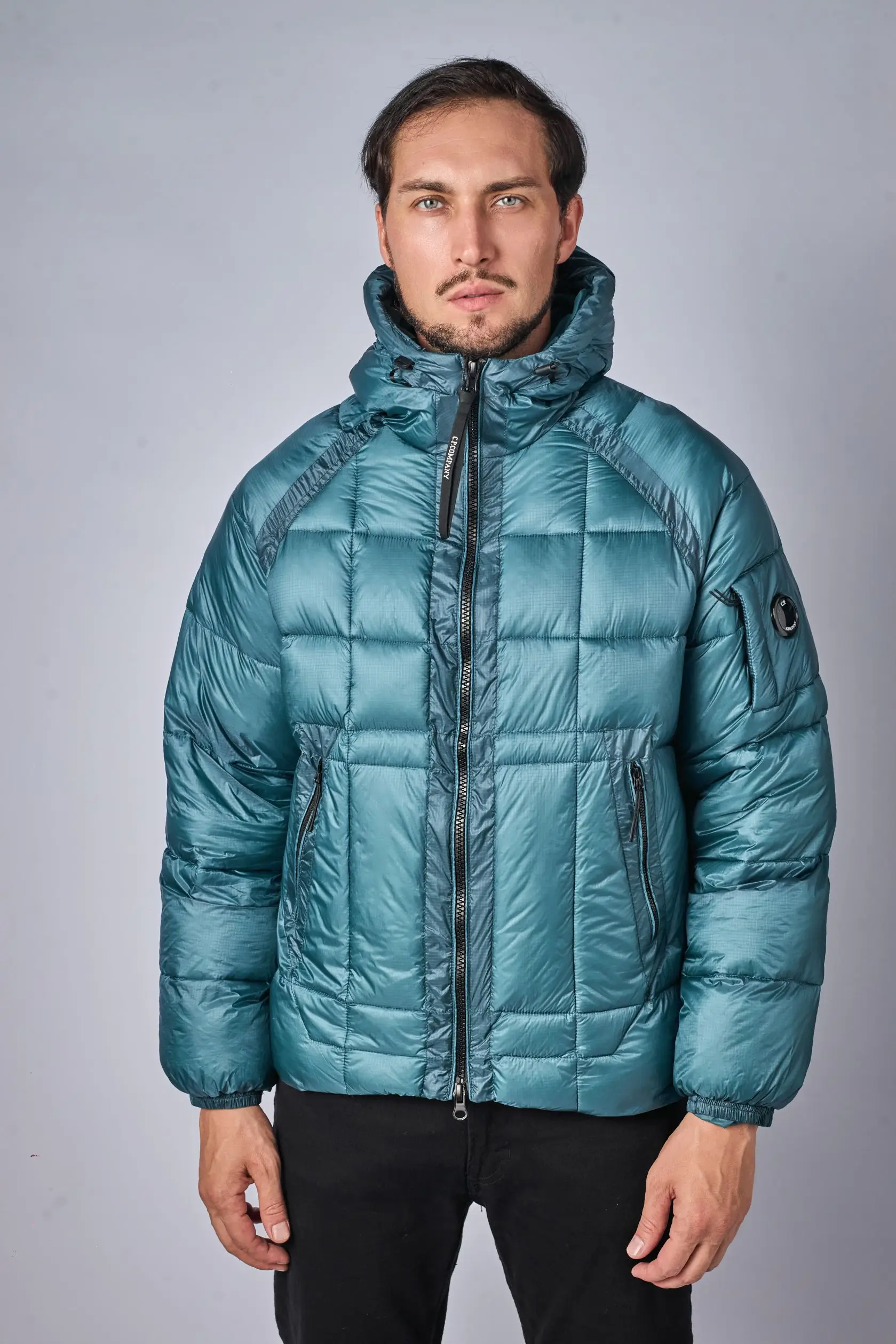 kurtki5135 C.P. Company D.D. Shell Donsjas met Capuchon — 100% Ganzendons - Afbeelding 1