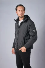 C.P. Company Lichtgewicht Donsjas met Capuchon — 100% Dons - Afbeelding 4