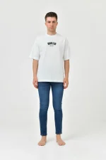 Off-White 'Logic Logo' Print T-Shirt - Afbeelding 6
