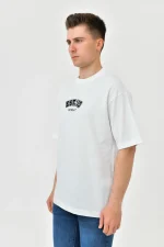 Off-White 'Logic Logo' Print T-Shirt - Afbeelding 3