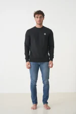 Moncler Logo Patch Crewneck Sweater - Afbeelding 7