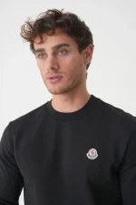 Moncler Logo Patch Crewneck Sweater - Afbeelding 3