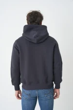 Ami Paris 'White Heart' Embroidered Zipped Hoodie - Afbeelding 11